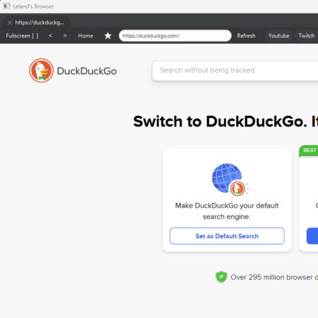 JavaFX Browser Screenshot 1